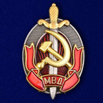 Знак "Заслуженный работник МВД"