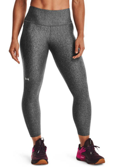 Леггинсы Under Armour Women's Heat Gear Armour NoSlip Waistband Ankle Leggings - charcoal light heather/white