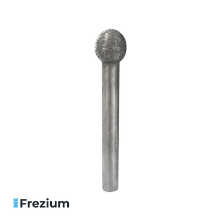 Сферическая алмазная шарошка по камню (11x6x11,5)