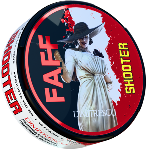 SHOOTER BY FAFF DIMITRESCU (150МГ) - ЛИМОНАД С АРБУЗОМ, ЛИМОНОМ И АНАНАСОМ