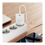 Сетевое зарядное устройство Hoco N14 PD 20W с кабелем Lightning - Type-C, 012711 Белый