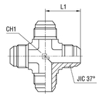 Соединение PX JIC 9/16"