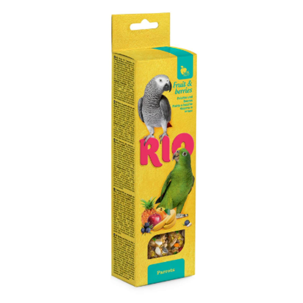 Rio палочки для попугаев с фруктами и ягодами 2х90г