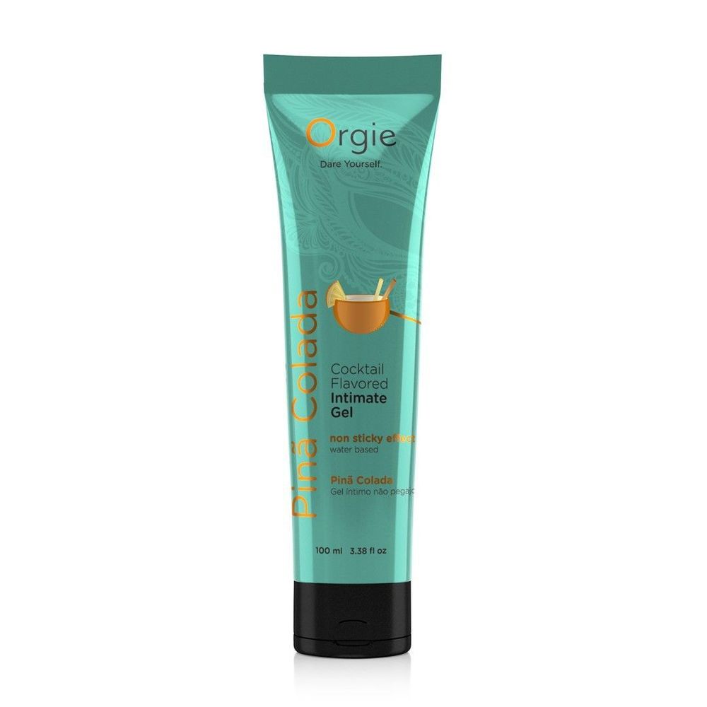 Orgie Lube Tube Cocktail Pina Colada 100 мл – съедобный лубрикант Пина Колада