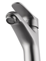 Смеситель для раковины WONZON & WOGHAND, Темный графит (WW-A40212-BGG)