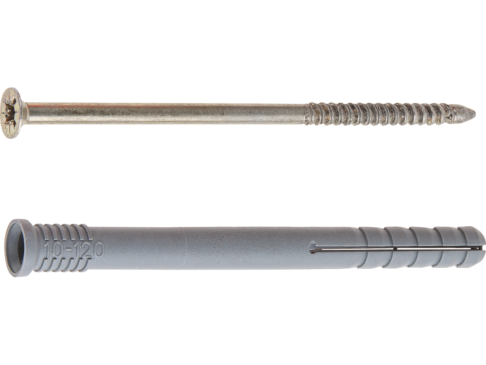 Дюбель-гвоздь 10х100 мм полипропилен потай (5 кг) STARFIX