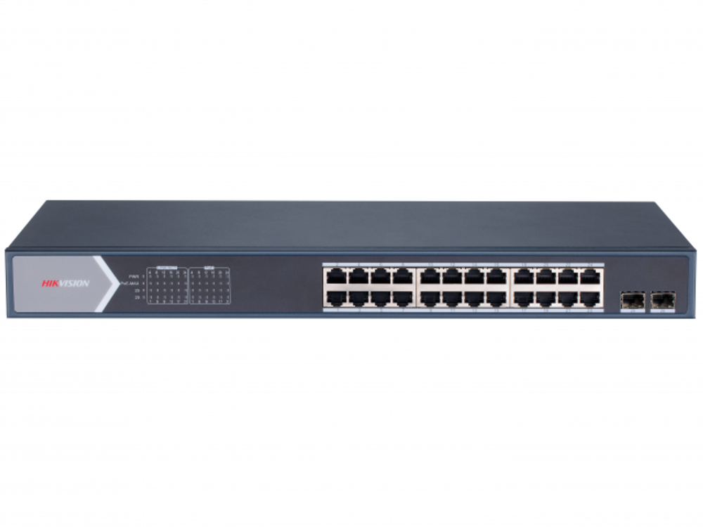 DS-3E1526P-SI Интеллектуальный управляемый коммутатор с 24 × Gigabit PoE-портами