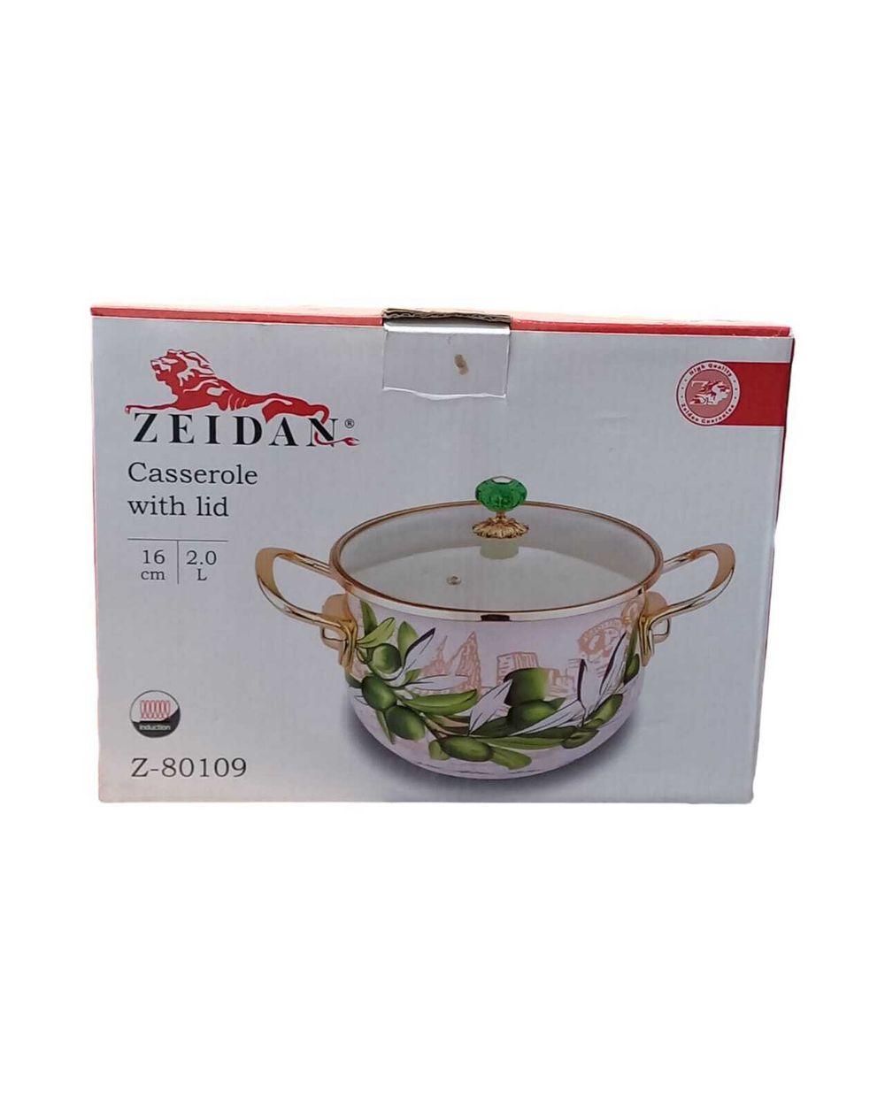 80109-01 Z Tiffany Кастрюля с крышкой 2л.