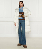 Шерстяной свитер Weekend MaxMara - голубой(253662726)