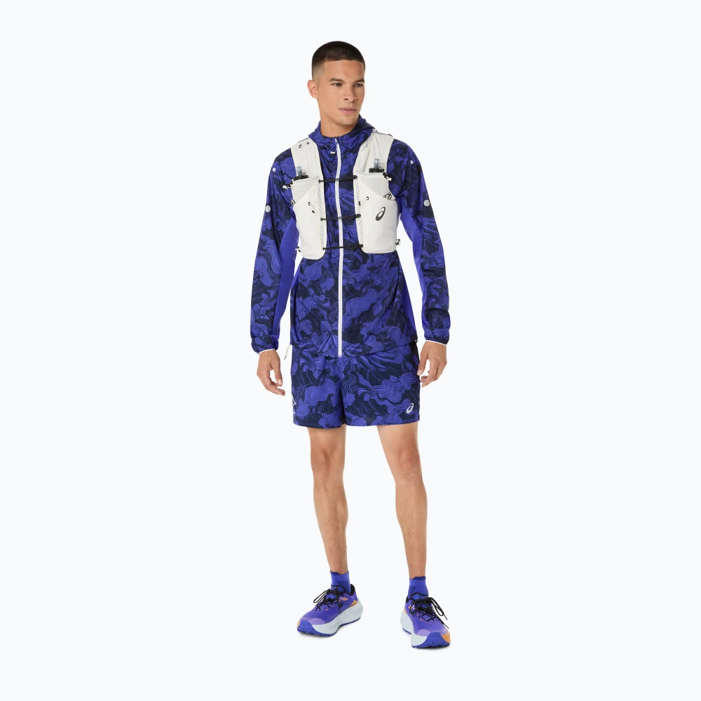 Ветровка ASICS Fujitrail Packable cobalt burst/indigo blue/cream