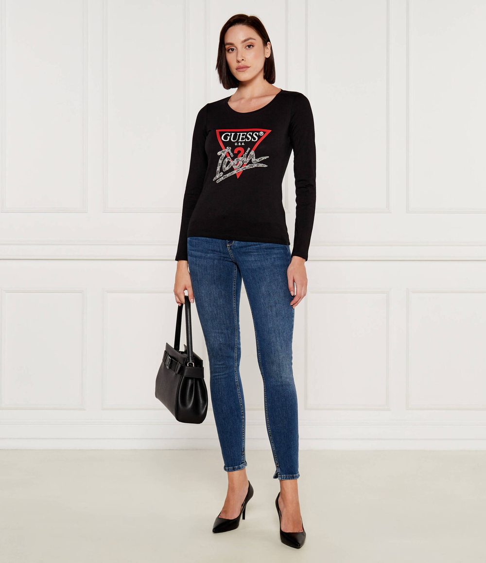 Блузка GUESS - черный(W4BI21 I3Z14)