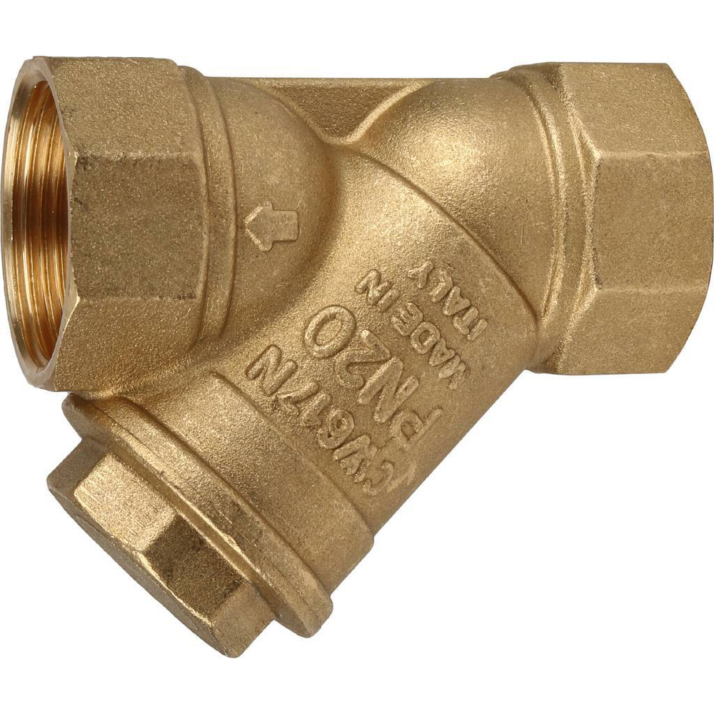 Фильтр сетчатый косой STOUT SFW 2 500 мкр