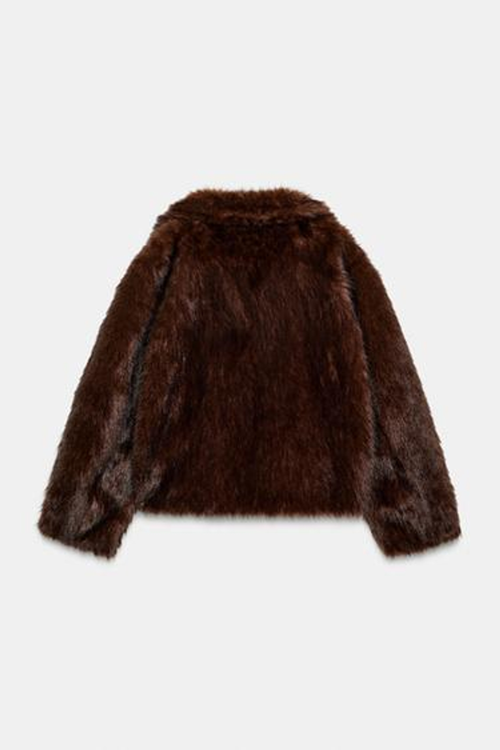 Двусторонний искусственный мех Двусторонний пиджак - ZARA
