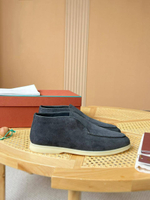 Высокие лоферы Loro Piana
