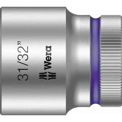 Торцовая головка Zyklop 31/32" 1/2″ дюймовая WERA 05003630001