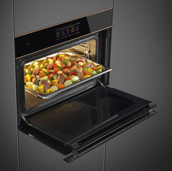 Электрический духовой шкаф Smeg SF4606WVCPNX