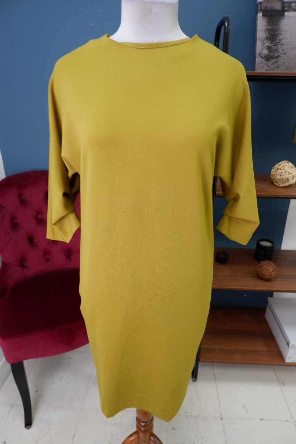 Платье Ruxara оливковое 42 размер