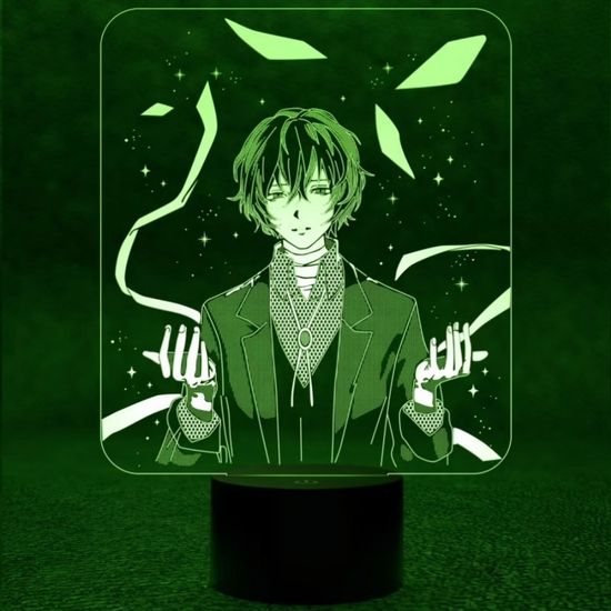 3D лампа Великий из Бродячих псов. Осаму Дадзай