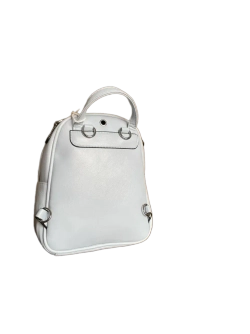 Рюкзак- сумка экокожа голубая QOZA женская