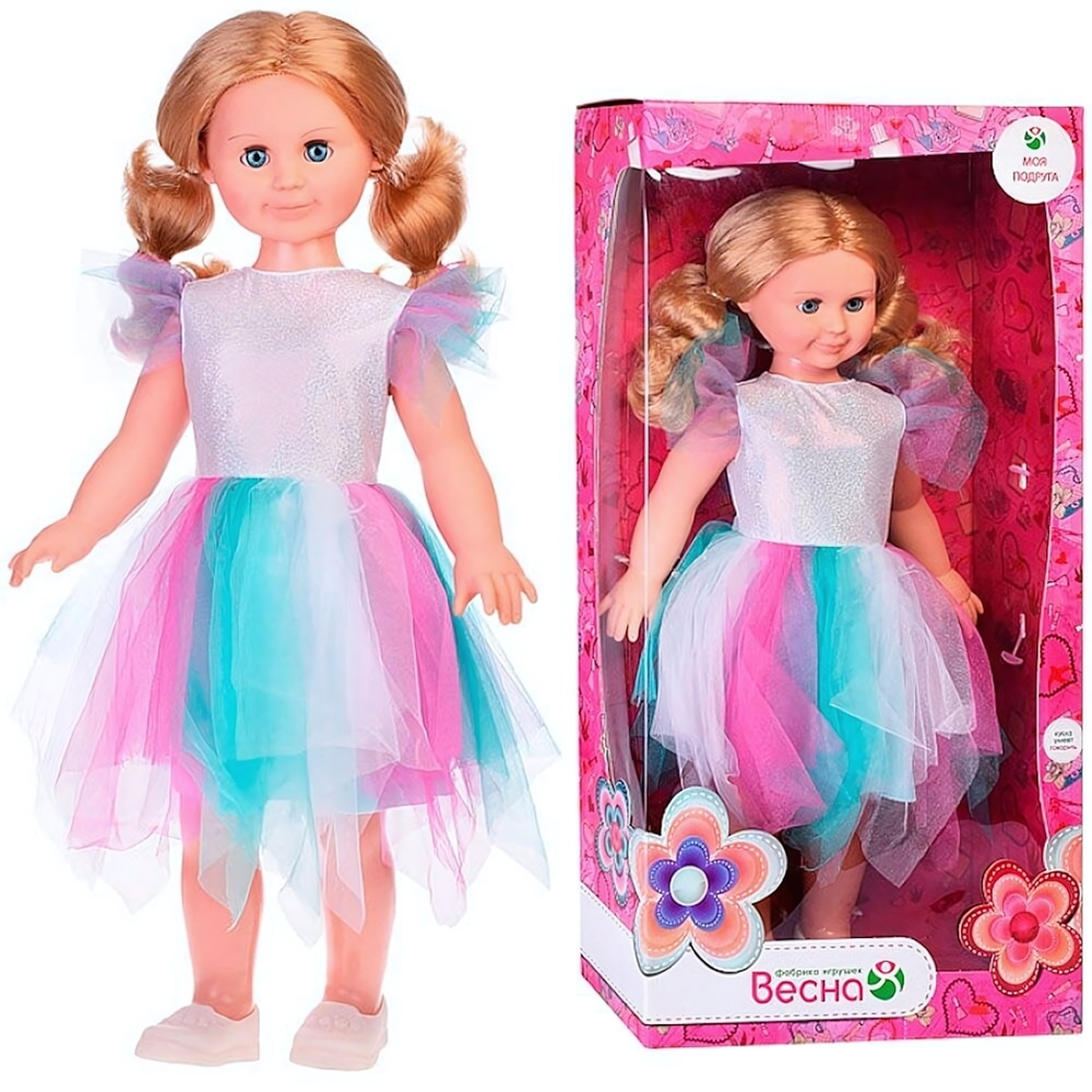 Кукла Милана модница 6 озвуч. 70см. (Весна)