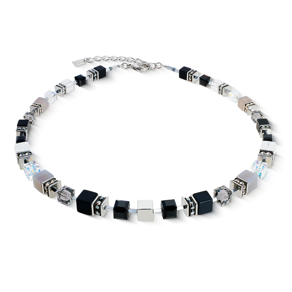 Колье Coeur de Lion Black-Silver 3039/10-1317