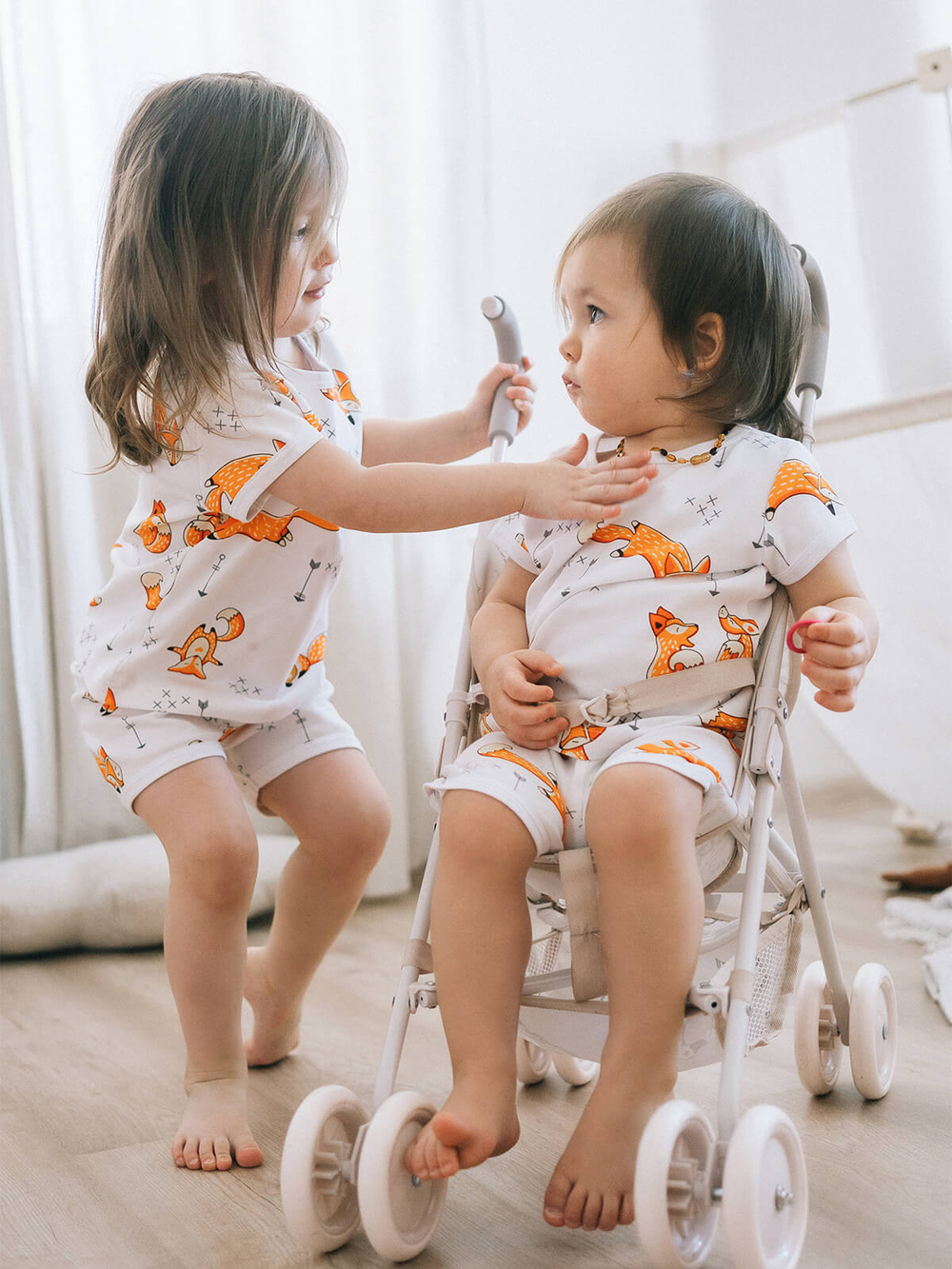 Пижама Mjölk Лисички