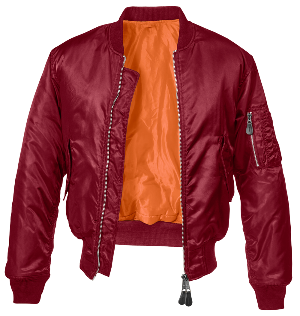 Brandit MA1 JACKET burgundy