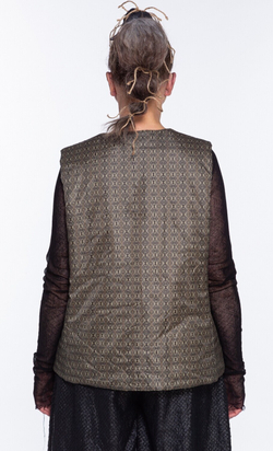 Двусторонний жилет "Три Империи", по мотивам мозаики «Русское оружие»