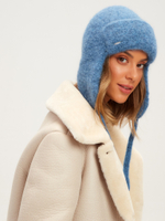 Шапка-ушанка MARITA из пряжи альпака
