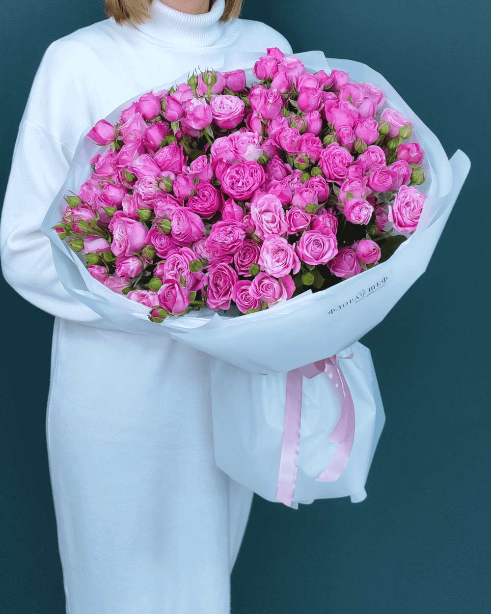 Роза кустовая пионовидная Леди Бомбастик,27шт(00453)