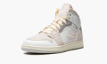 Air Jordan 1 Mid SE GS "Craft Inside Out White Grey"
