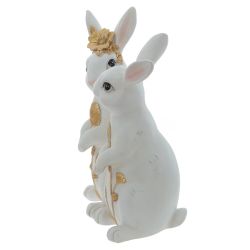 GAEM Фигурка декоративная "Зайцы", L16 W10,5 H21,5 см