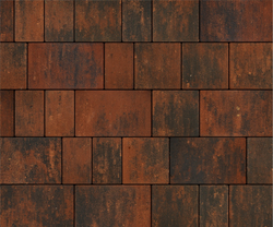 Тротуарная плитка ВАН, форма Квадрат 600*600, h=60мм