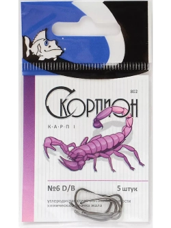 Крючки "Карп I" (Скорпион)