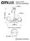 Подвесная люстра Citilux Нарда CL204180