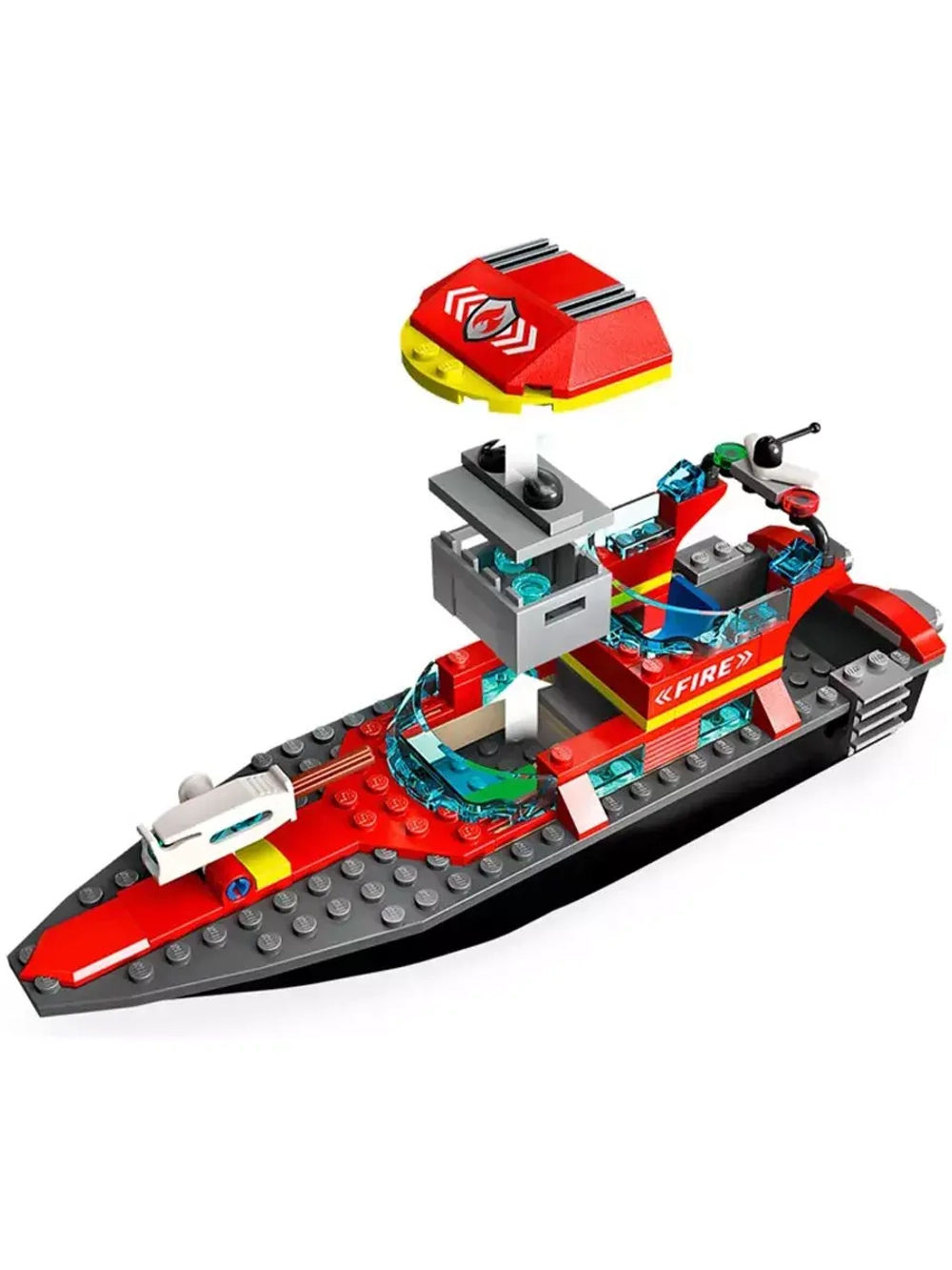 Лего Сити Спасательный пожарный катер 60373 Lego City