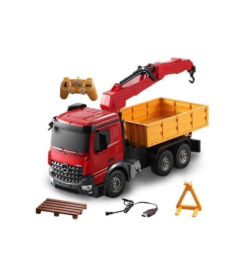 Радиоуправляемый кран Double Eagle Mercedes-Benz Arocs 1:20 2.4G