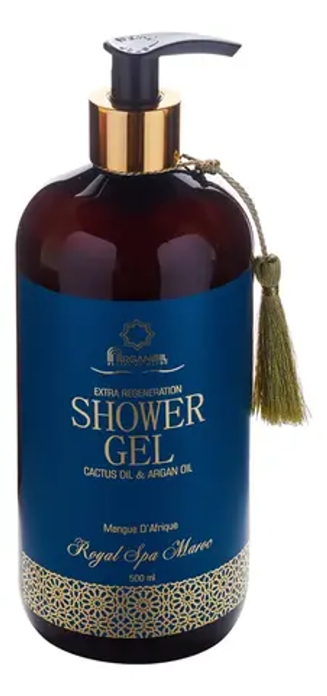 ARGANOIL Гель для душа с маслами кактуса опунции и арганы Royal Spa Maros Cactus Oil & Argan Oil 500 мл (73538)