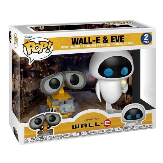 Фигурка Funko POP! Disney Wall-E Wall-E & Bulb Eve (Exc) 2PK 58689