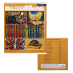 Комплект предметных тетрадей А5 48л., 12 предметов, со справочным материалом, скрепка, мелова. картон (стандарт), блок офсет, Alingar "Мир вокруг нас"