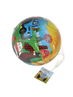 287433/Мяч ПВХ 23см "Играем вместе" "Синий трактор", полноцвет, с блеском в сетке (русс. уп.)/FD-9(B