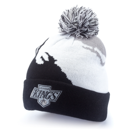 Шапка M&N KIN черный/серый/белый