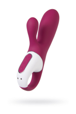 Вибратор Satisfyer Hot Bunny с функцией нагрева красный 17,5 см