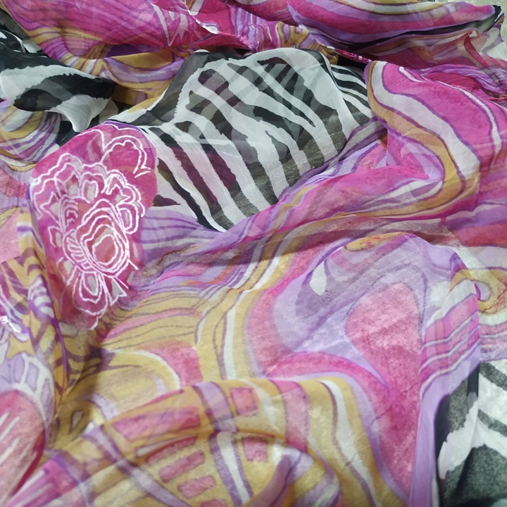 Платок шифон, (вискоза), 105 х 105 см 186450