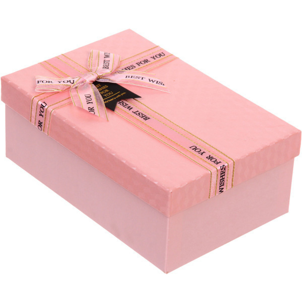 Коробка подарочная «Момент» 21*14*8 см, розовый