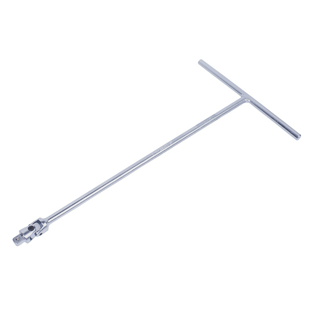 KING TONY (3795-15) Вороток 3/8", 375 мм, Т-образный, с карданом