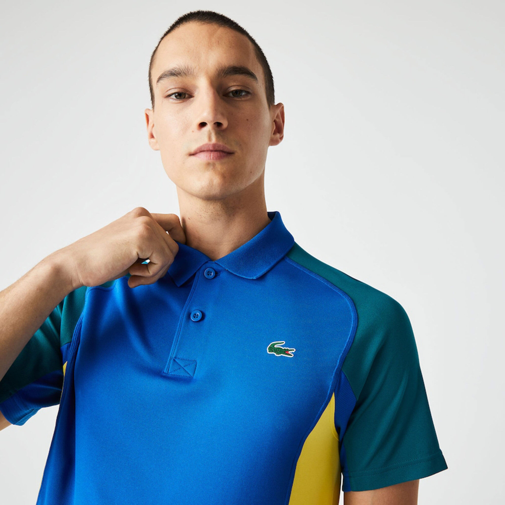 Мужское теннисное поло Lacoste Polo Men - Blue, Multicoloured