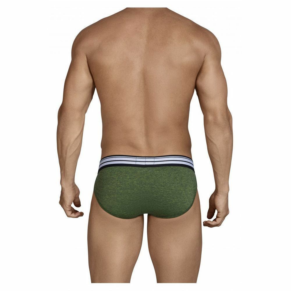 Мужские трусы брифы хаки Clever Nomada Brief 544410