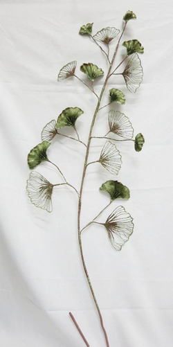 Гирлянда Гинго 145см ChristmasDeLuxe premium collection оливковая