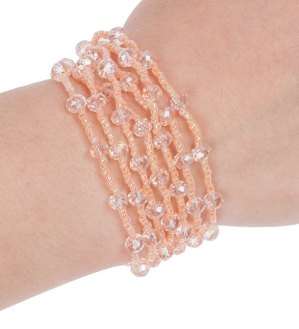 Y-BBB023 Браслет из бисера и бусин «Кружево»